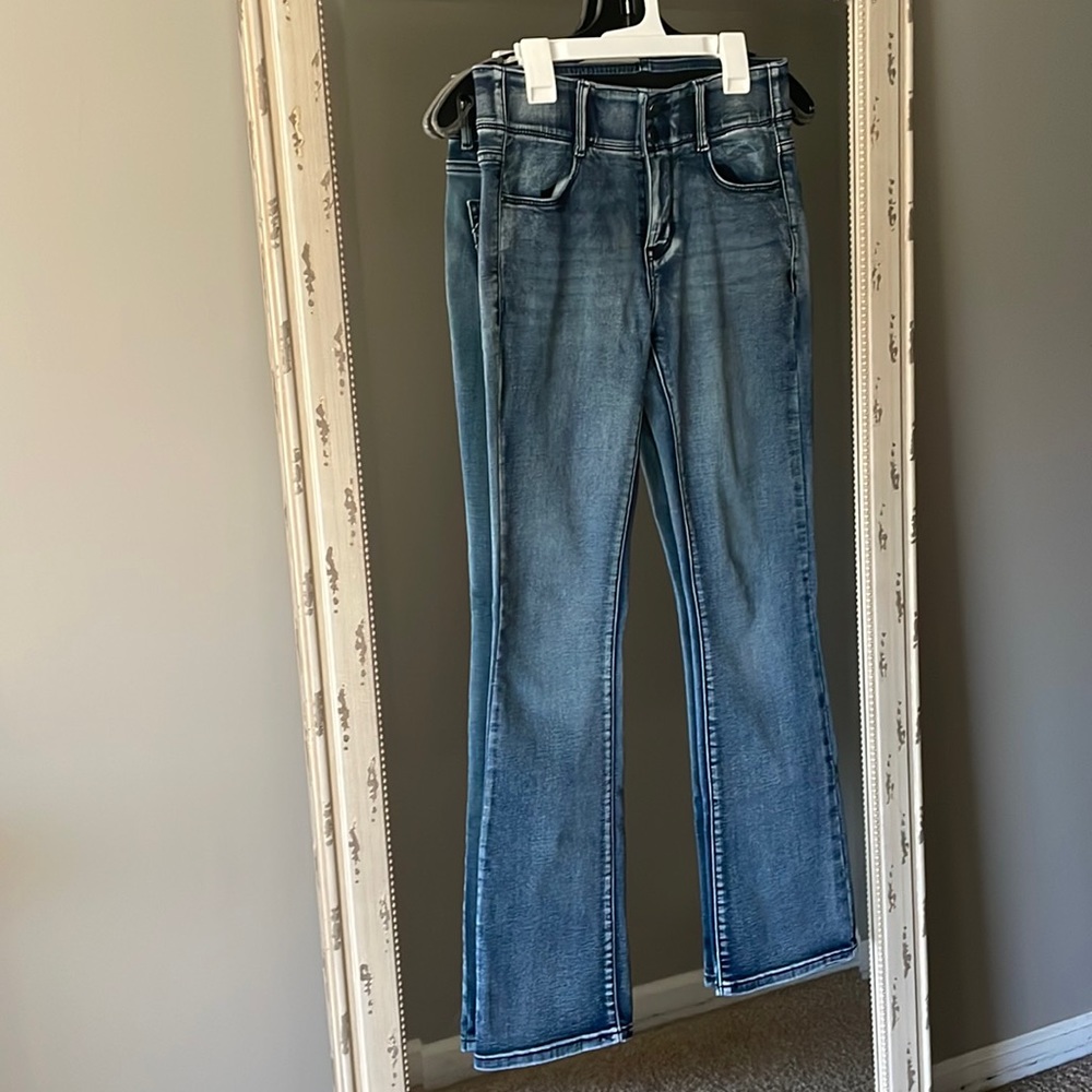 Boot cut jeans with Tummy control